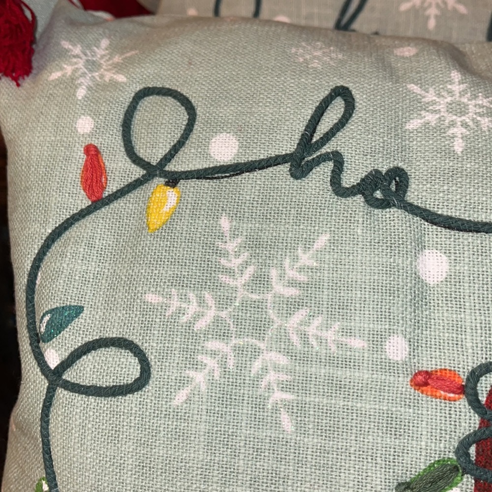 The Pioneer Woman Holiday Throw Pillows - Picture 3 of 6